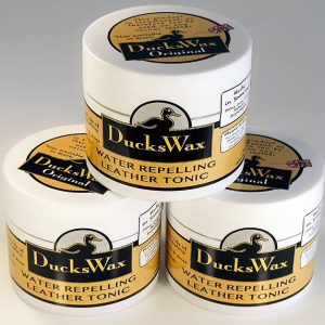 Three 100ml pots of Original DucksWax with Sponges